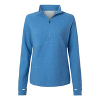North End - Women's Spirit Textured Quarter-Zip Pullover