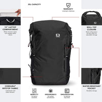 OGIO Fuse RollTop 25L Backpack