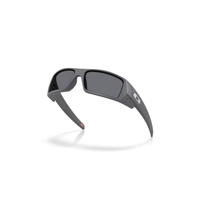 Oakley Gascan Matte Black Grey Polarized Lens Sunglasses