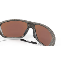 Oakley Split Shot Prizm Deep Water Polarized Woodgrain Sunglasses
