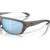 Oakley Split Shot Prizm Deep Water Polarized Woodgrain Sunglasses