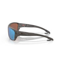 Oakley Split Shot Prizm Deep Water Polarized Woodgrain Sunglasses