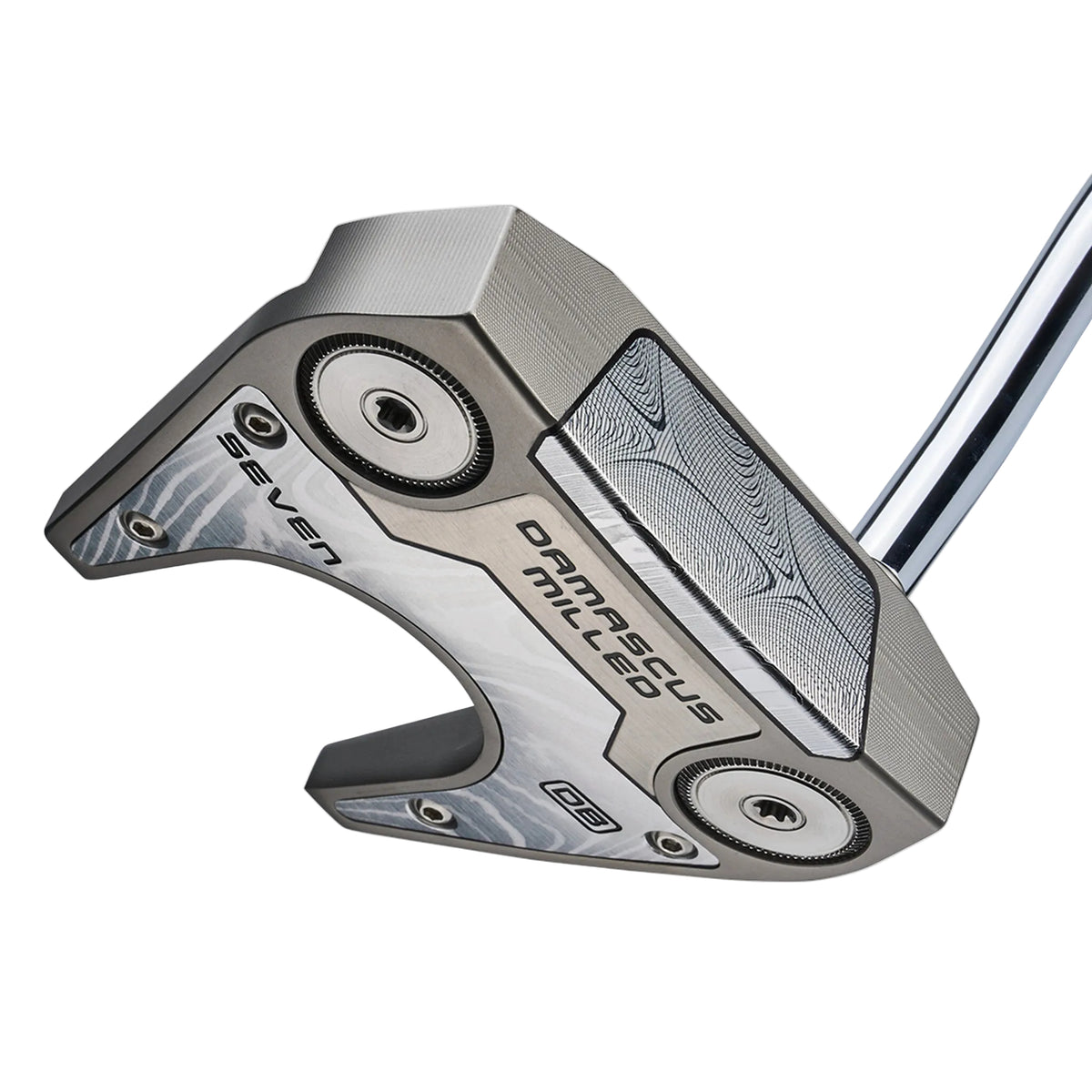 Odyssey Damascus Milled Seven Double Bend Putter