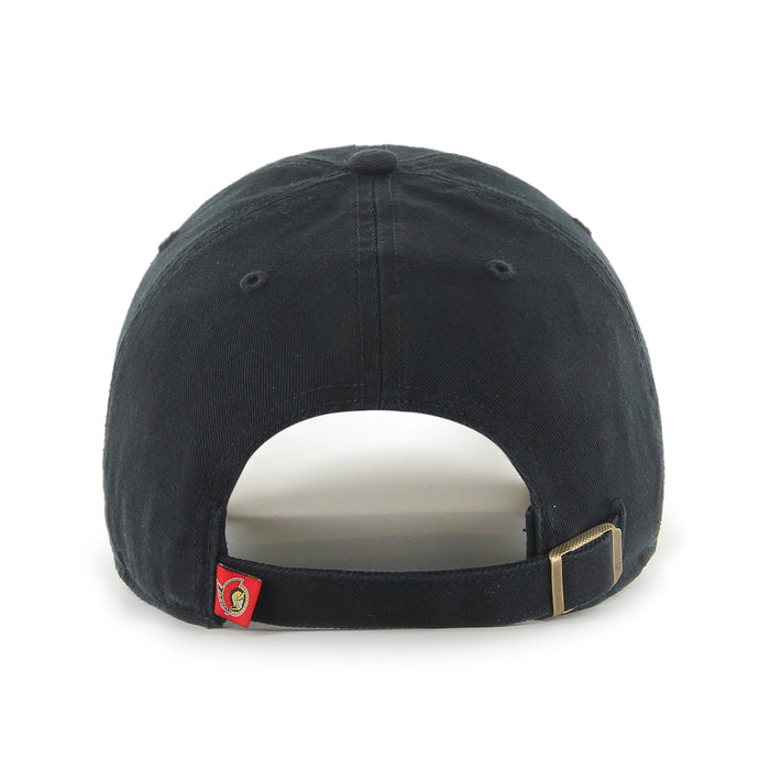 Ottawa Senators '47 Clean Up Cap - Black on Black