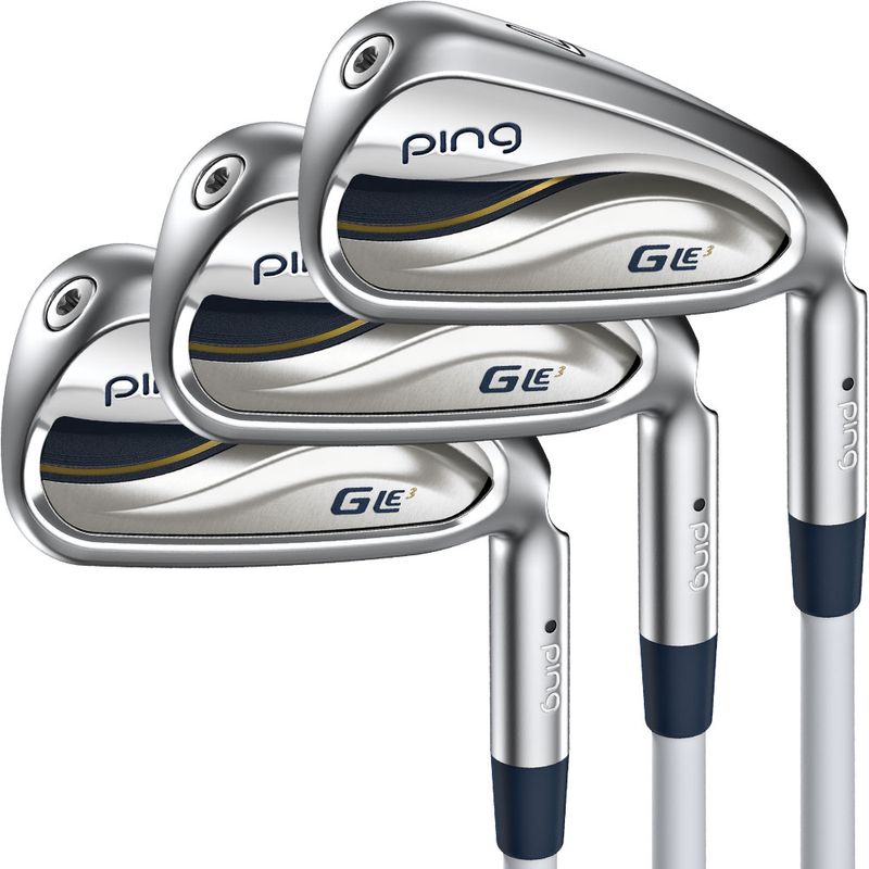 PING G Le 3 Iron set - 7-PW/SW - LH - Demo Used - Womens