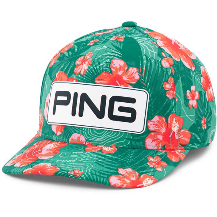 PING Pua Tour Snapback Golf Cap - Mens