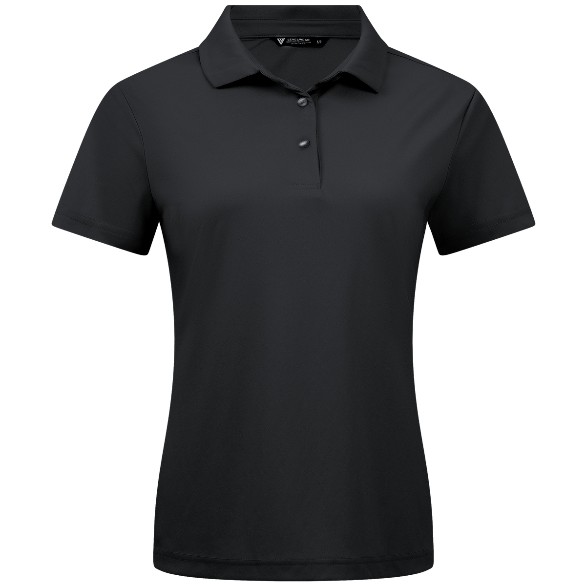 Levelwear Daylight Polo - Womens - Black