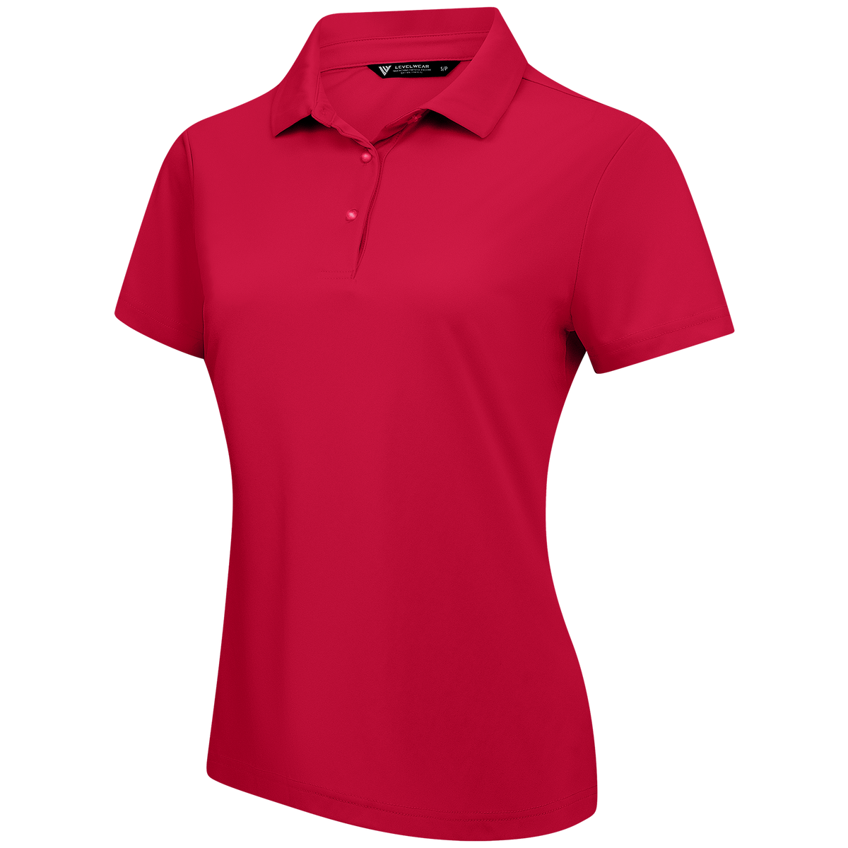 Levelwear Daylight Polo - Womens - Flame Red