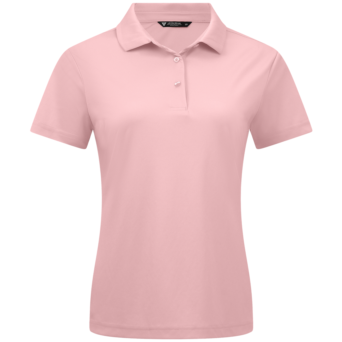 Levelwear Daylight Polo - Womens - Mauve Pink