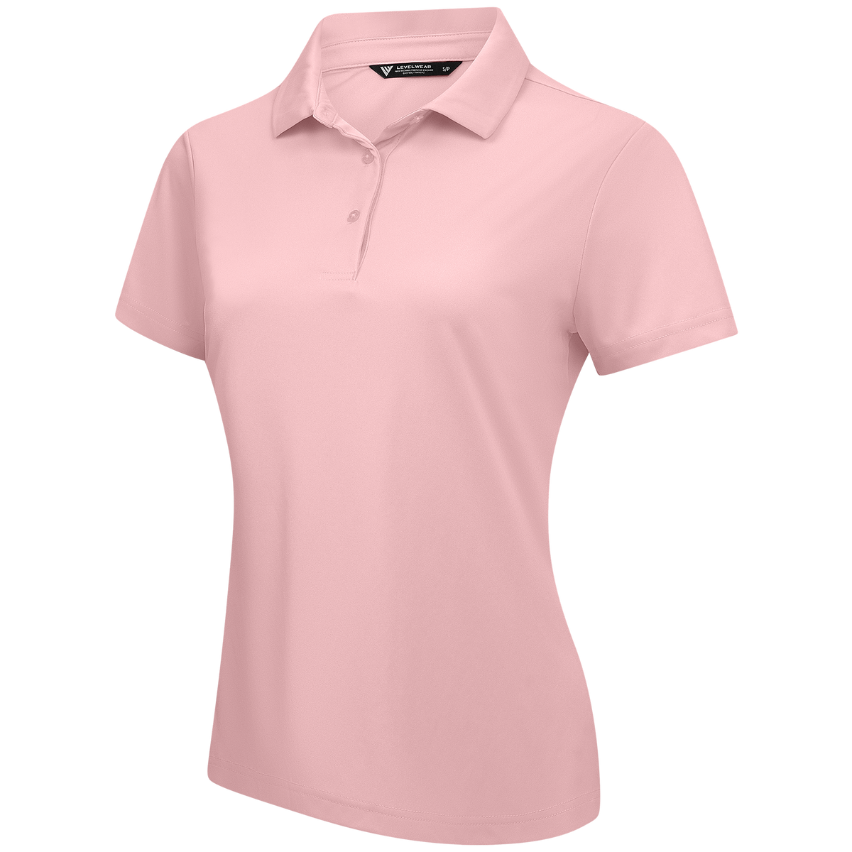 Levelwear Daylight Polo - Womens - Mauve Pink