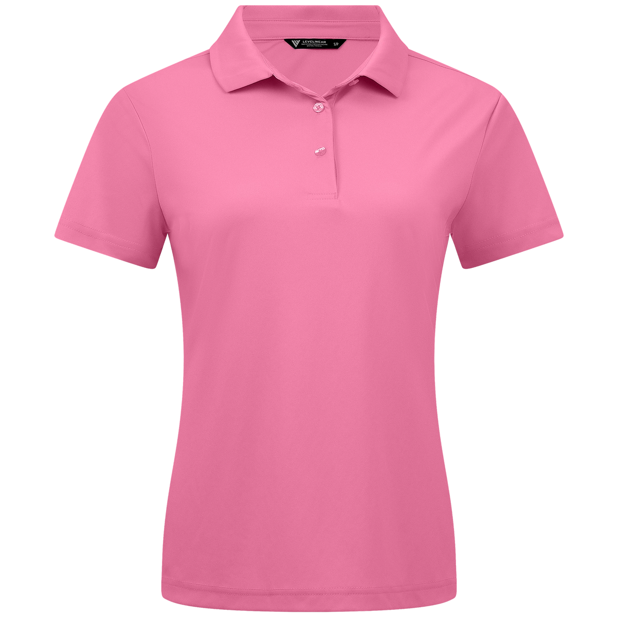 Levelwear Daylight Polo - Womens - Carnation Pink