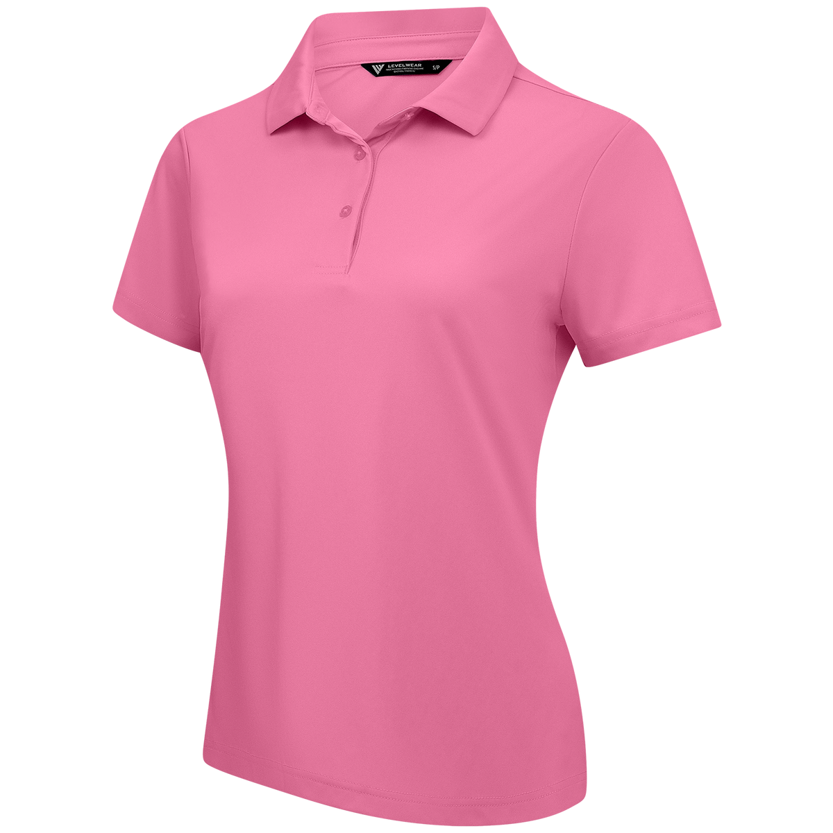 Levelwear Daylight Polo - Womens - Carnation Pink