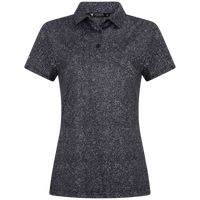 Levelwear Speckle Polo - Womens - Black