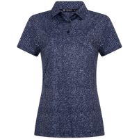 Levelwear Speckle Polo - Womens - Navy