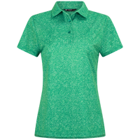 Levelwear Speckle Polo - Womens - Kelly Green