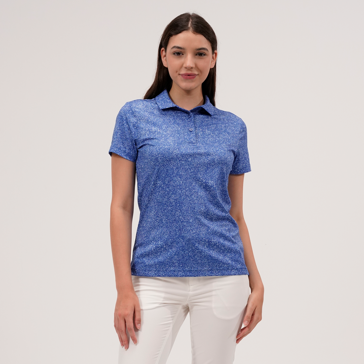 Levelwear Speckle Polo - Womens - Team Royal