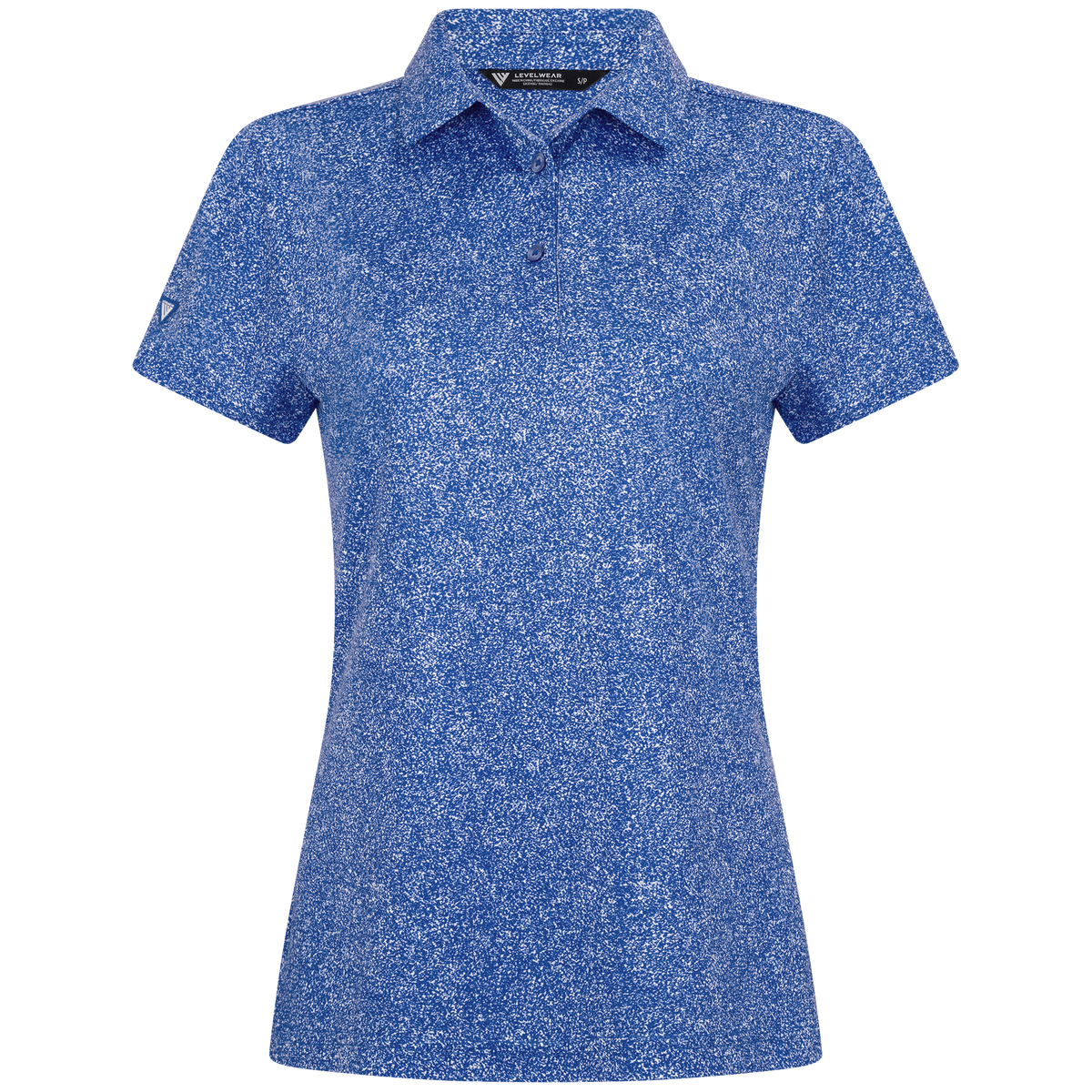 Levelwear Speckle Polo - Womens - Team Royal