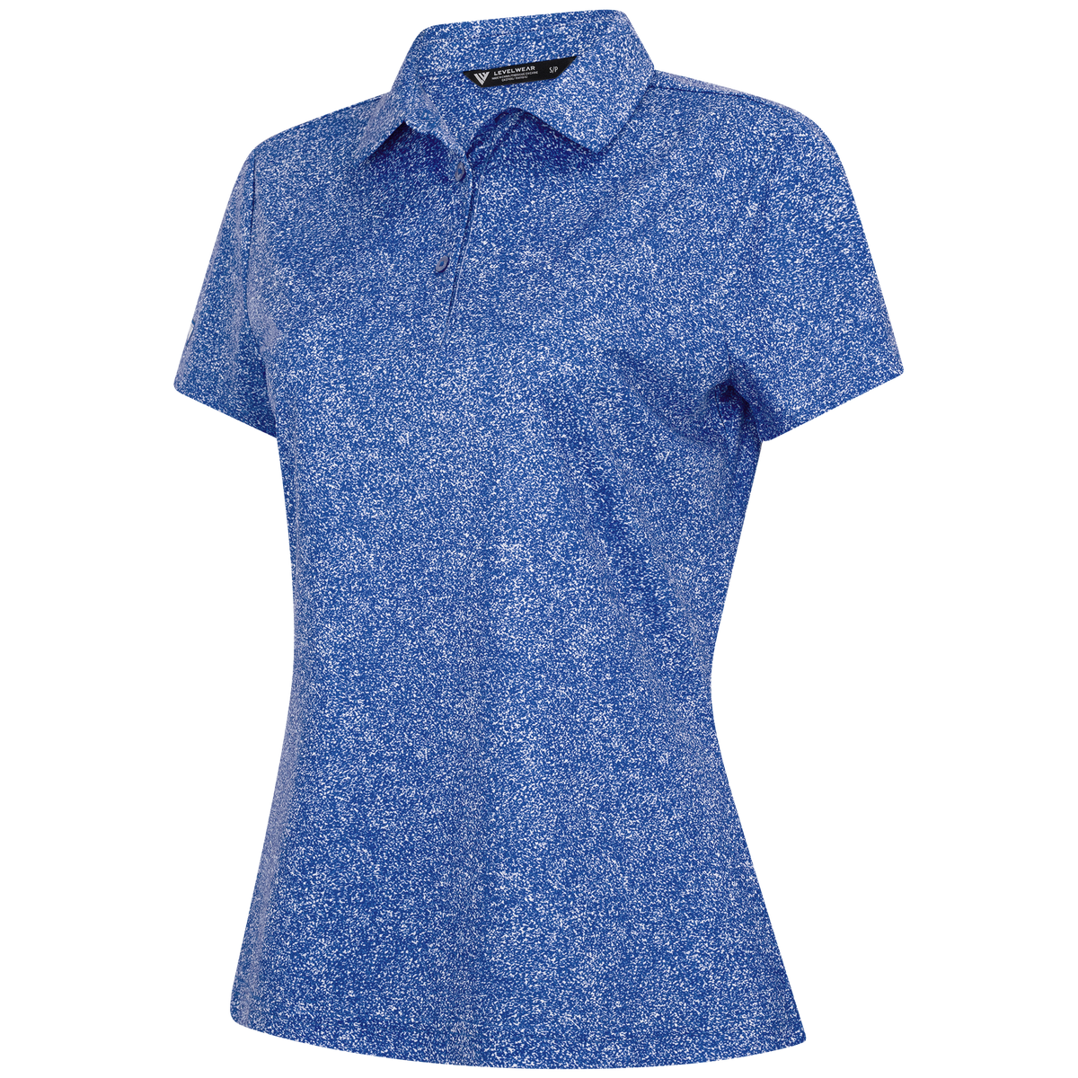 Levelwear Speckle Polo - Womens - Team Royal