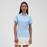 Levelwear Speckle Polo - Womens - Ice 2