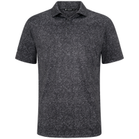 Levelwear Speckle Polo - Mens - Black