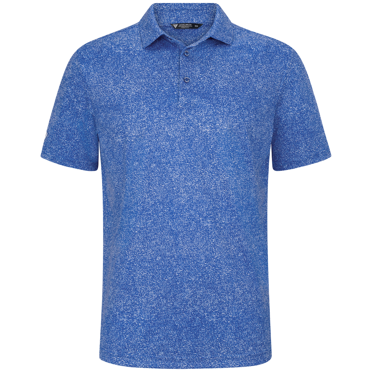 Levelwear Speckle Polo - Mens - Team Royal