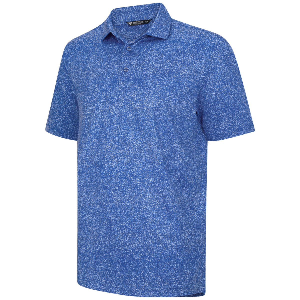 Levelwear Speckle Polo - Mens - Team Royal