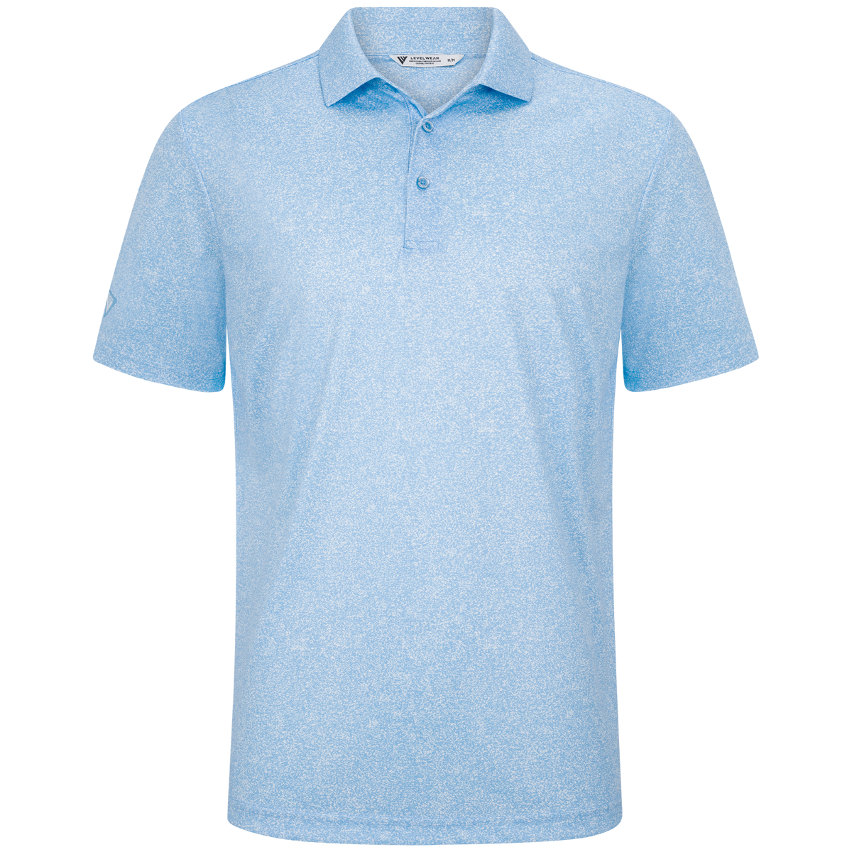 Levelwear Speckle Polo - Mens - Ice 2