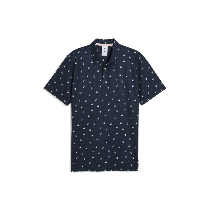PUMA AP CLOUDSPUN Lemon Golf Polo - Men's