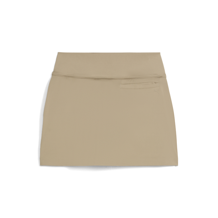 PUMA Blake Piped Knit 15.5" Golf Skirt - Women's - Ice Coffee