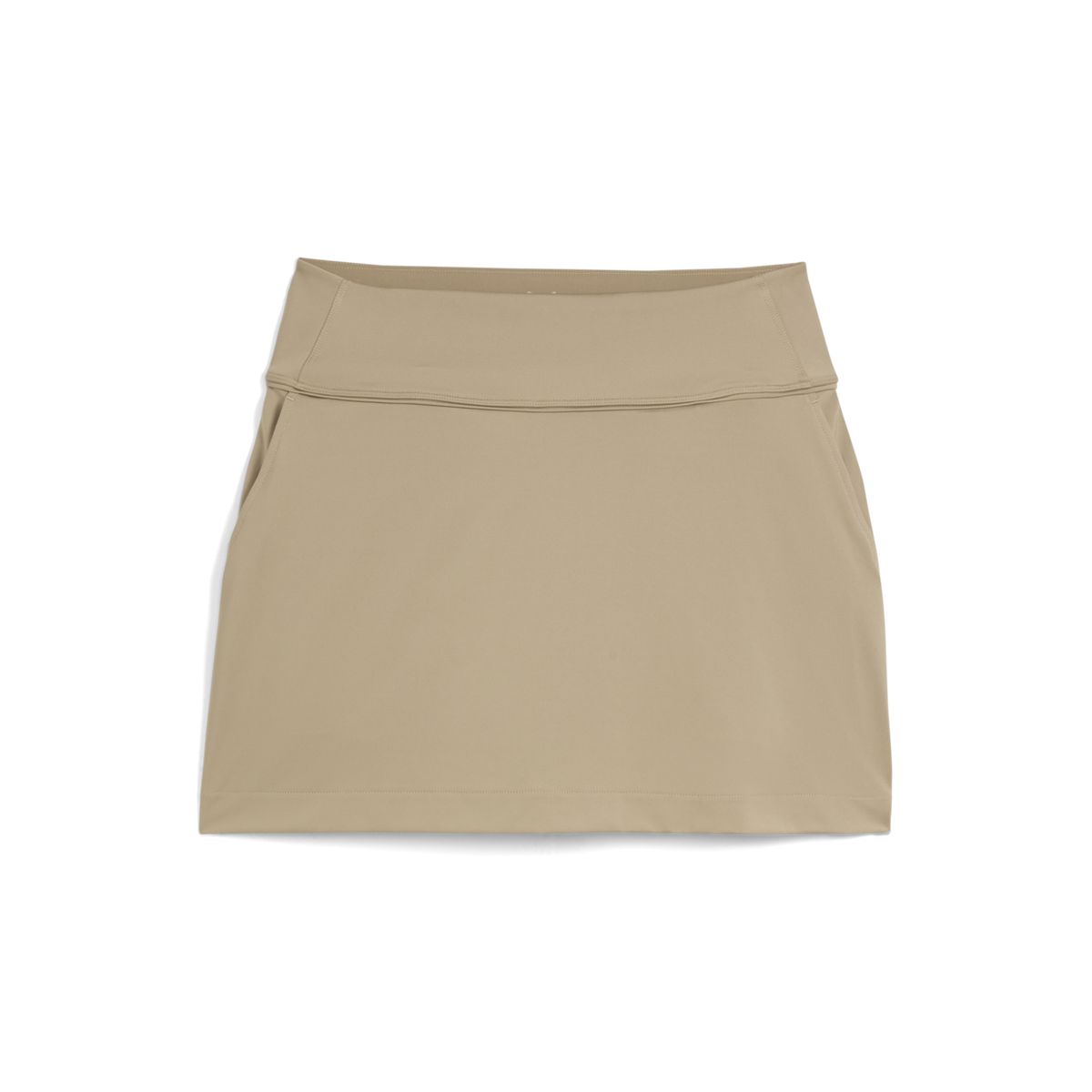 PUMA Blake Piped Knit 15.5" Golf Skirt - Women's - Ice Coffee