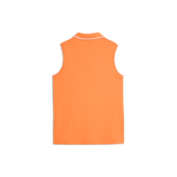 PUMA CLOUDSPUN Essential Sleeveless Golf Polo - Women's - Melon Glow
