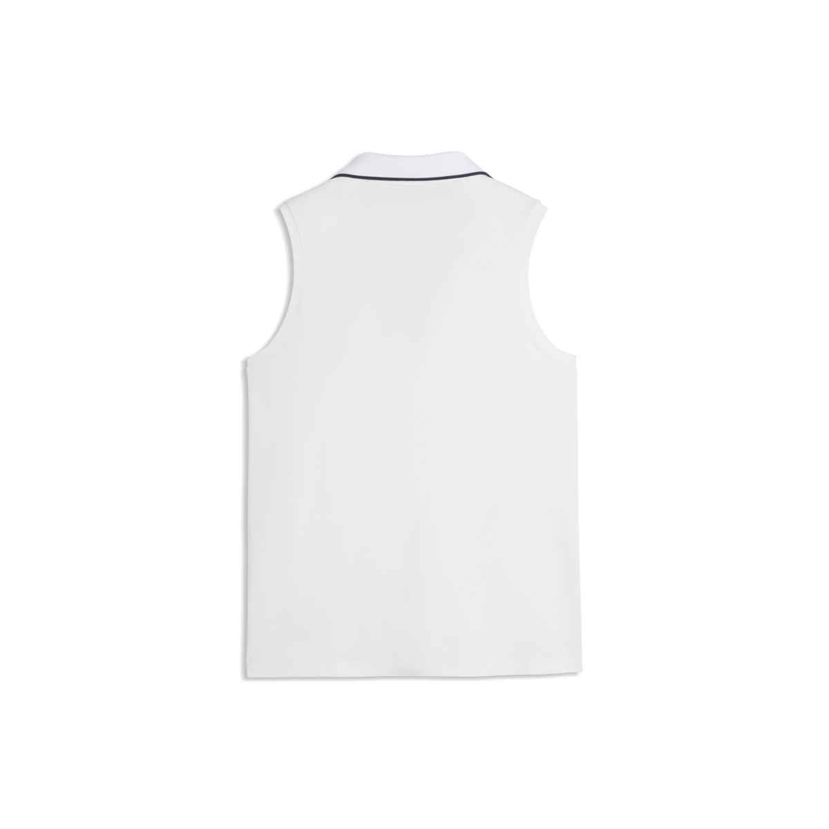 PUMA CLOUDSPUN Essential Sleeveless Golf Polo - Women's - White Glow