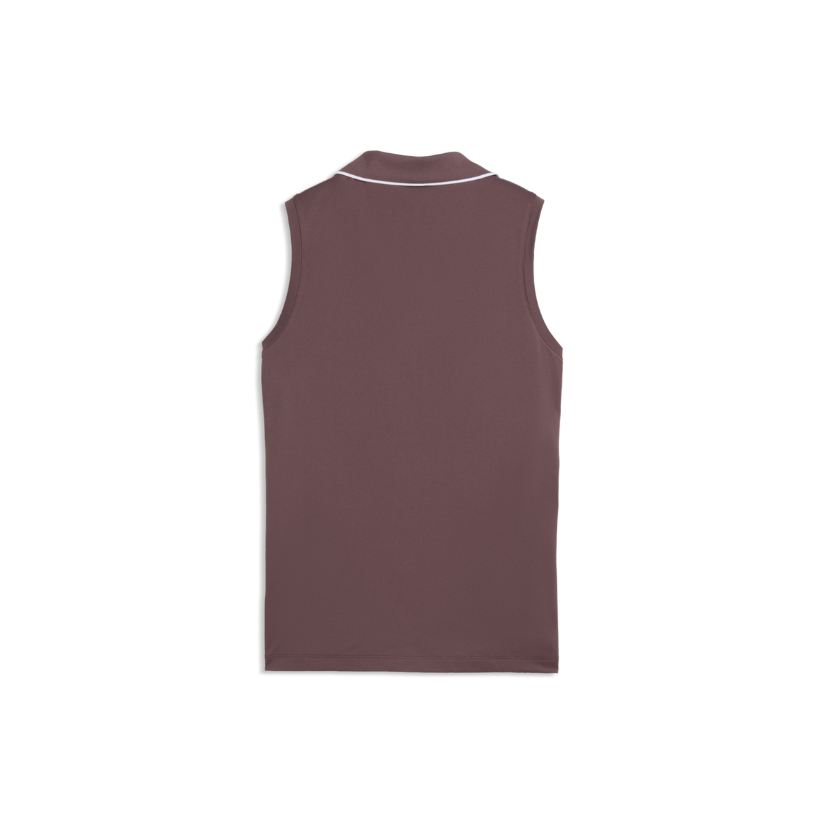PUMA CLOUDSPUN Essential Sleeveless Golf Polo - Women's - Rich Cocoa