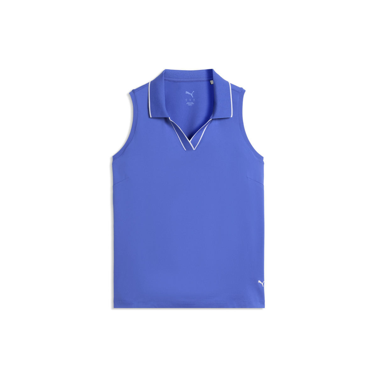 PUMA CLOUDSPUN Essential Sleeveless Golf Polo - Women's - Royal Sapphire