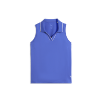 PUMA CLOUDSPUN Essential Sleeveless Golf Polo - Women's - Royal Sapphire