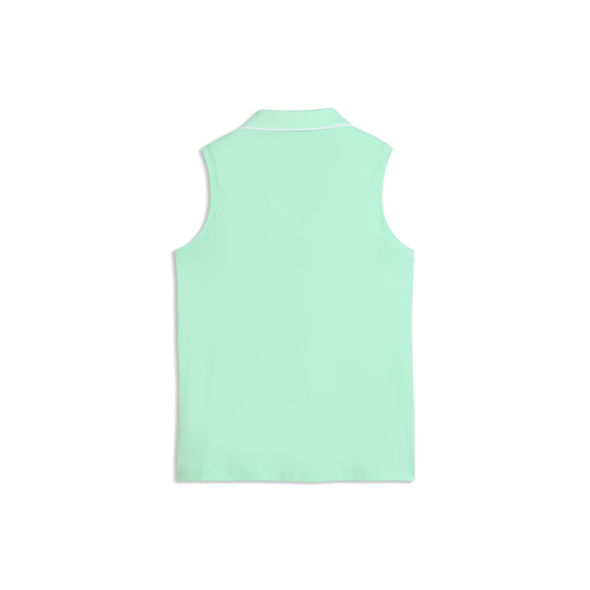 PUMA CLOUDSPUN Essential Sleeveless Golf Polo - Women's - Mint Jelly