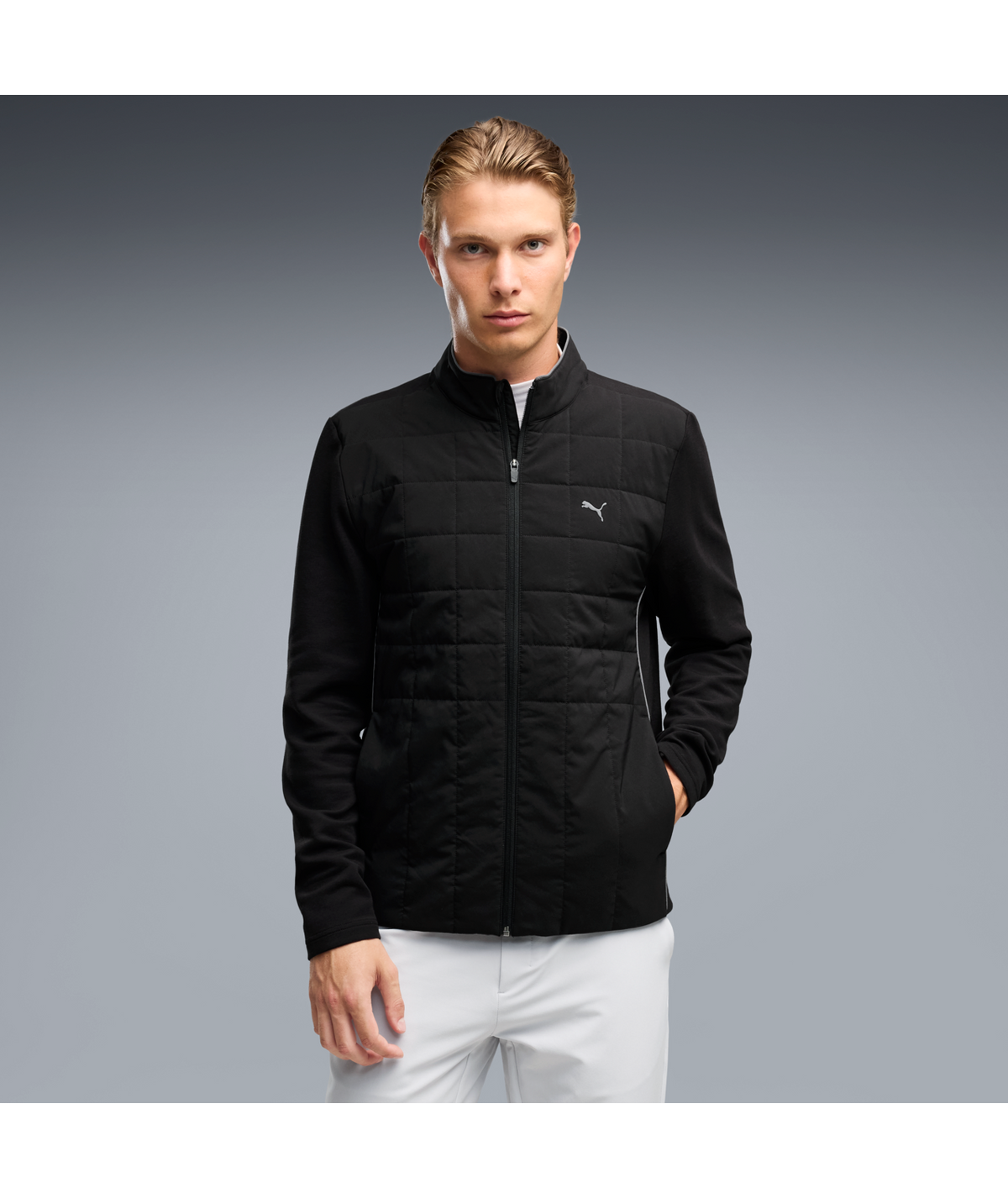 PUMA CLOUDSPUN Fleece Hybrid LC Golf Jacket - Men's