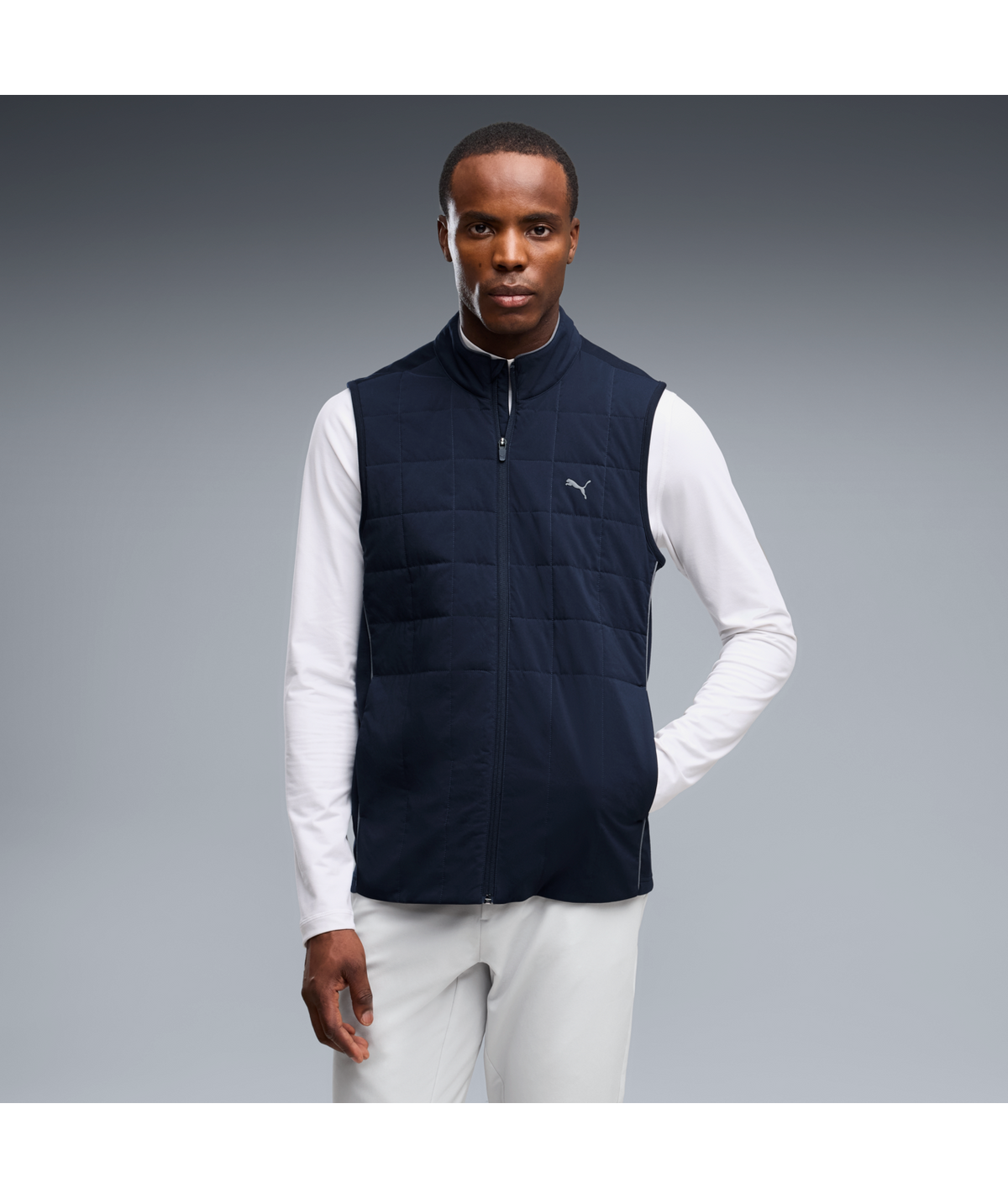 PUMA CLOUDSPUN Fleece Hybrid LC Golf Vest - Men's