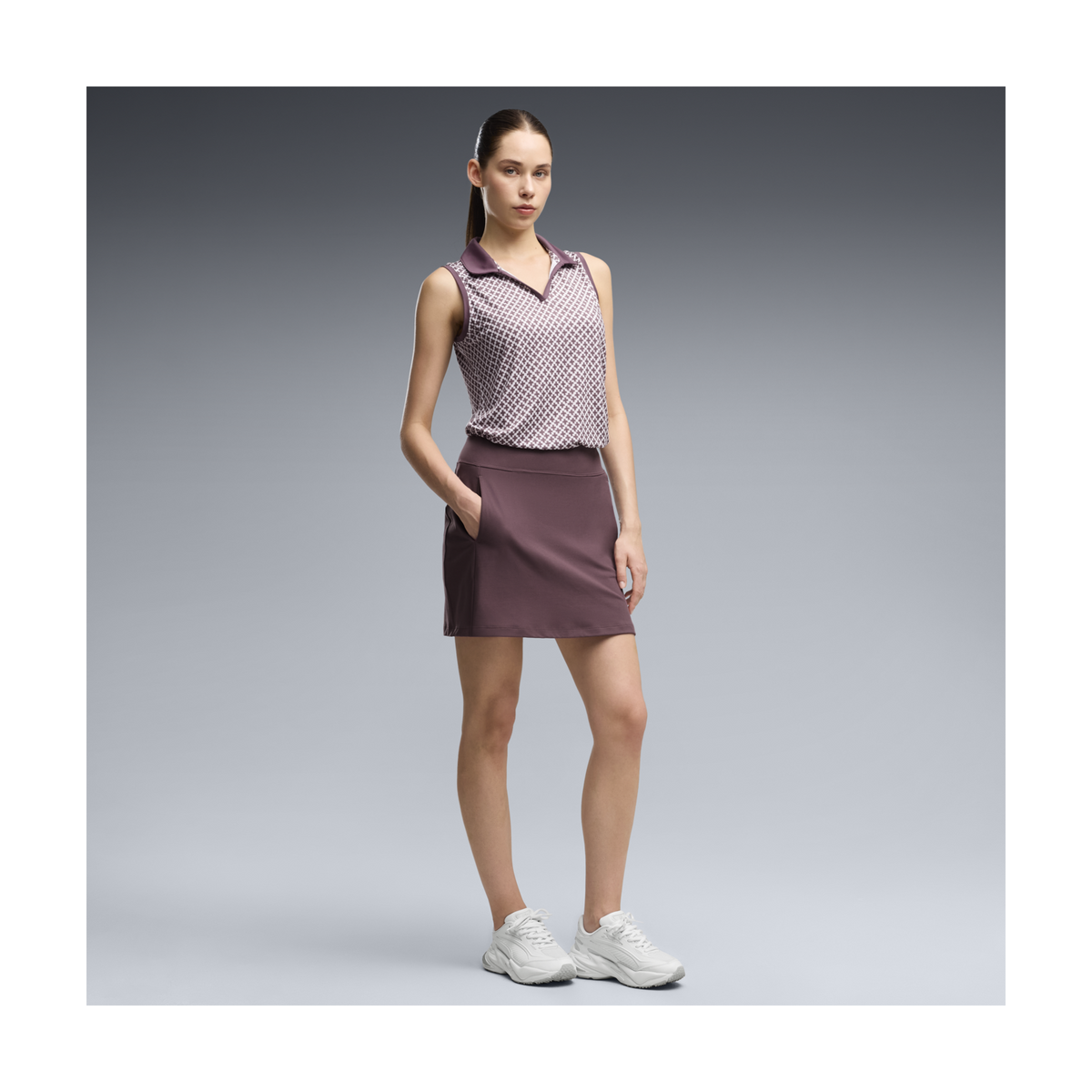 PUMA CLOUDSPUN Lana 16" Golf Skirt - Women's