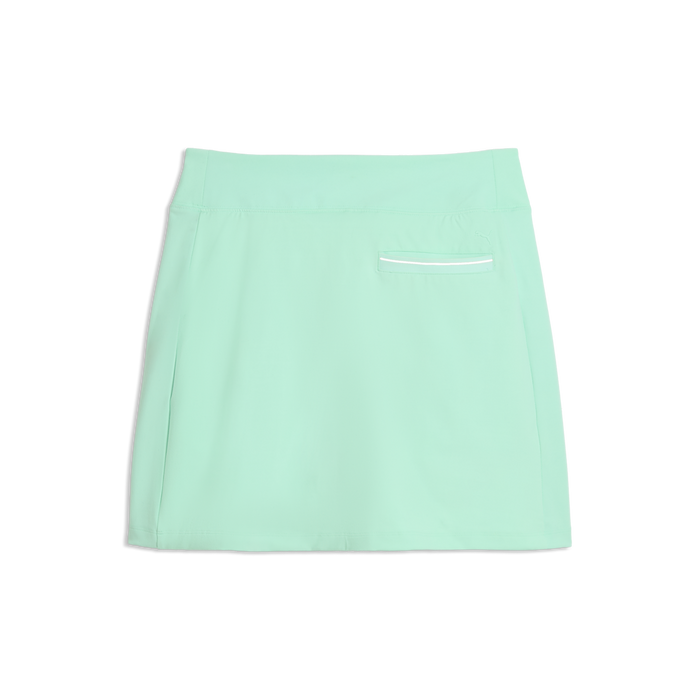 PUMA CLOUDSPUN Lana 16" Golf Skirt - Women's - Mint Jelly