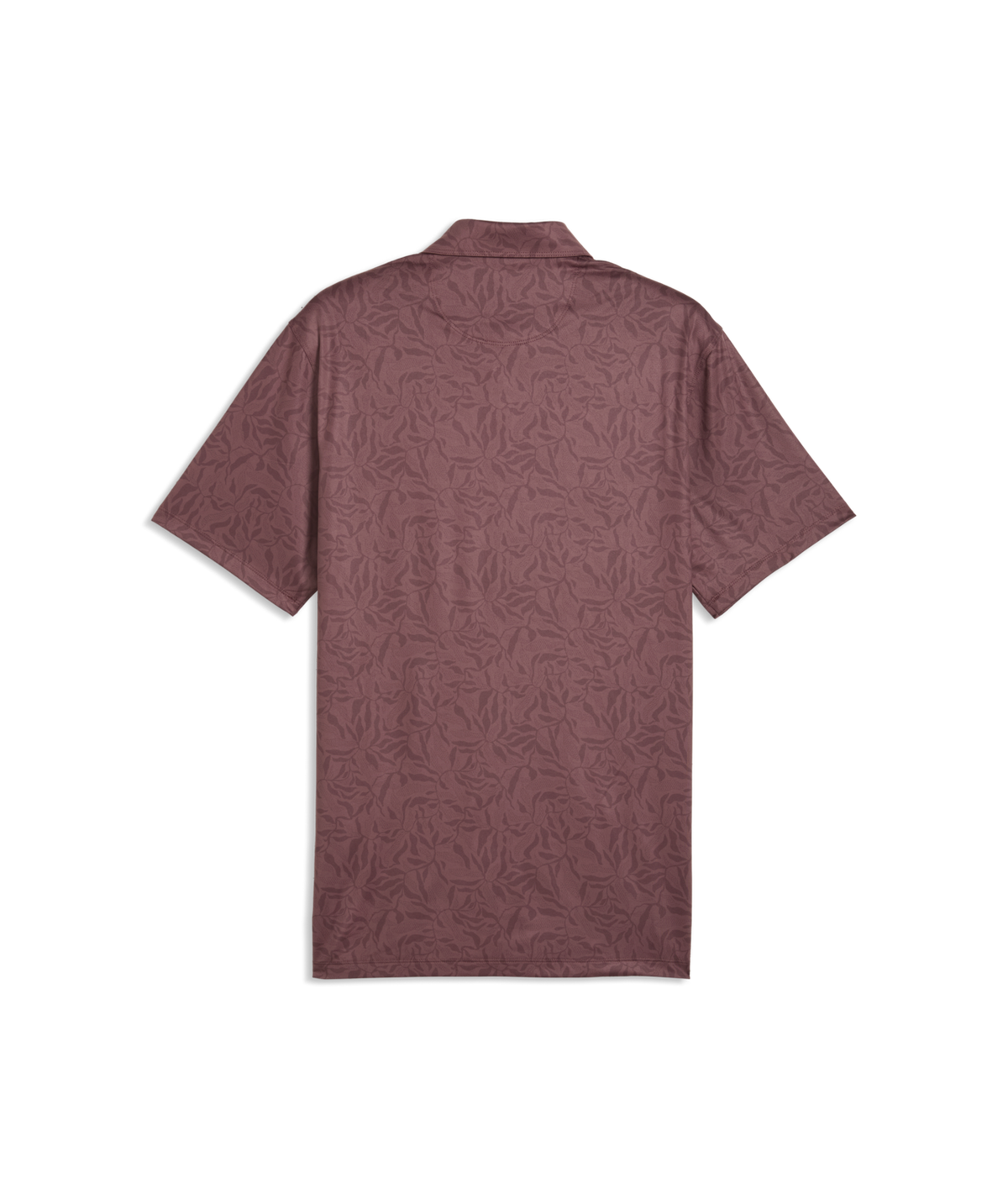 PUMA CLOUDSPUN Marine Botanical LC Golf Polo - Men's - Rich Cocoa