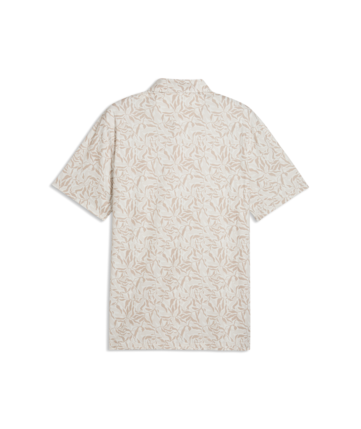 PUMA CLOUDSPUN Marine Botanical LC Golf Polo - Men's - Warm White