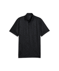 PUMA CLOUDSPUN Marine Botanical LC Golf Polo - Men's - Puma Black
