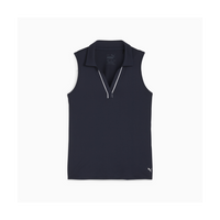 PUMA CLOUDSPUN Piped Sleeveless Golf Polo - Girls'