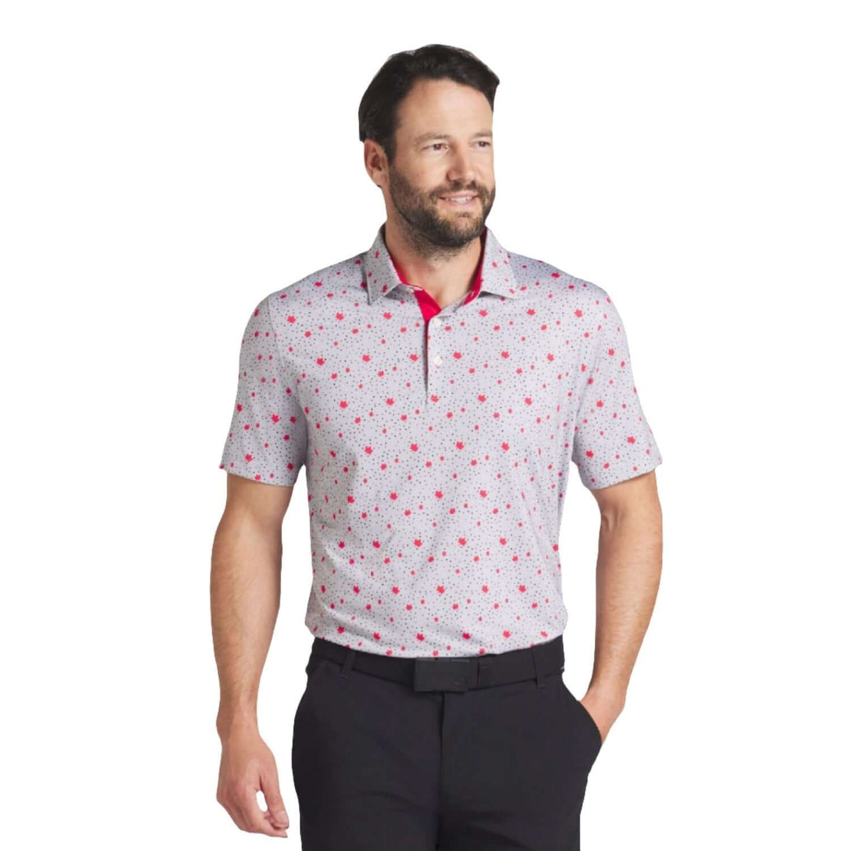 PUMA Canada Maple Dot Golf Polo - Mens