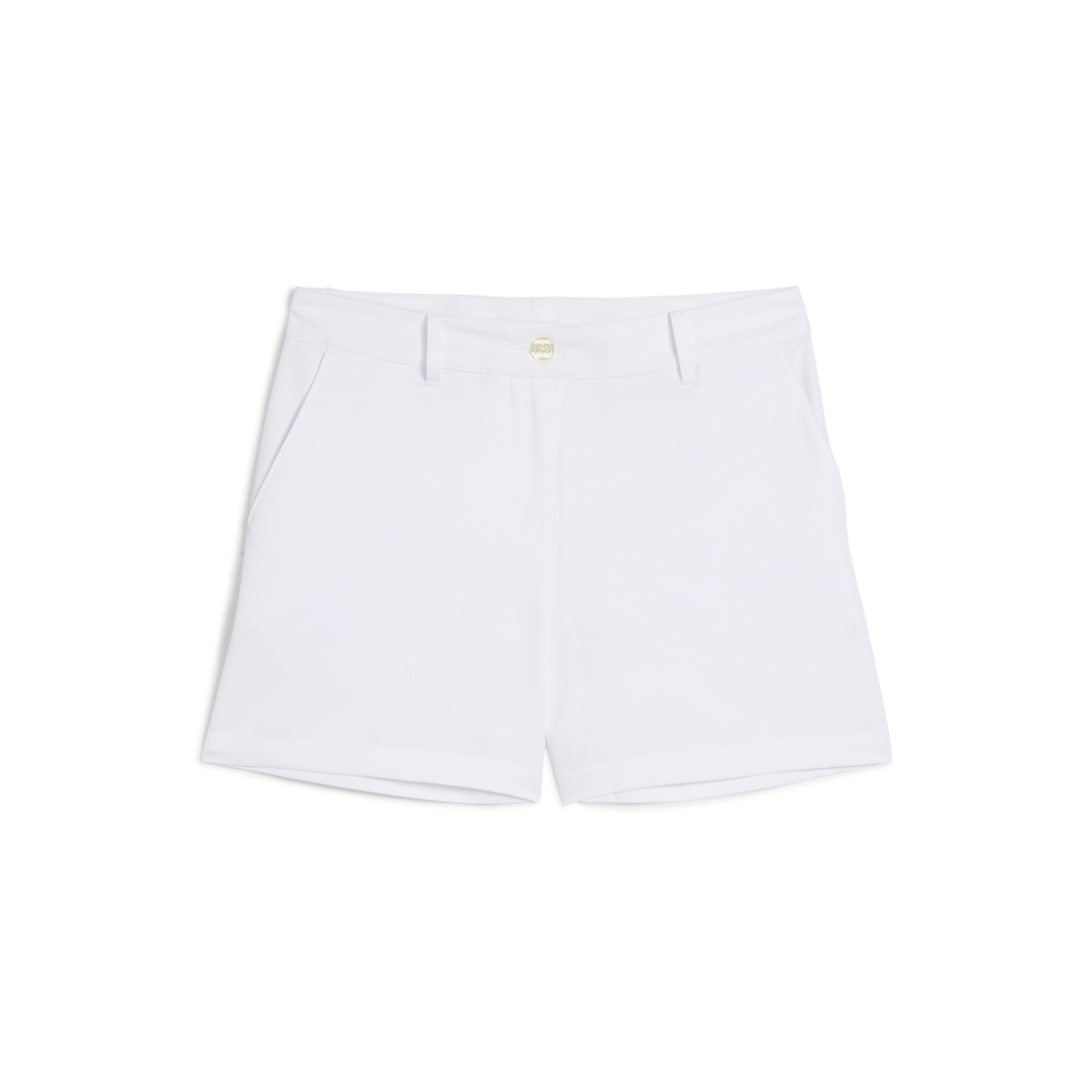 PUMA Classic Golf Shorts - Girls' - White Glow