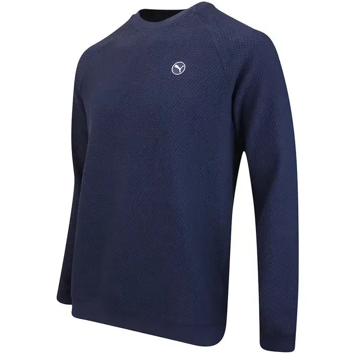 PUMA Golf Boulder 2.0 Men's Sweater - Deep Navy