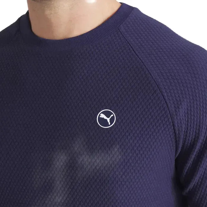 PUMA Golf Boulder 2.0 Men's Sweater - Deep Navy