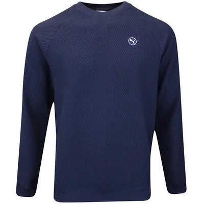 PUMA Golf Boulder 2.0 Men's Sweater - Deep Navy