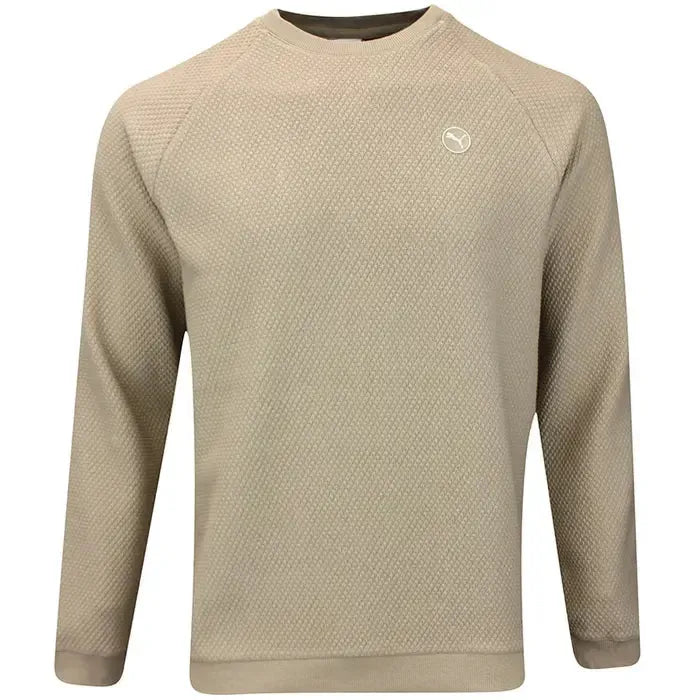 PUMA Golf Boulder 2.0 Men's Sweater - Ice Coffee